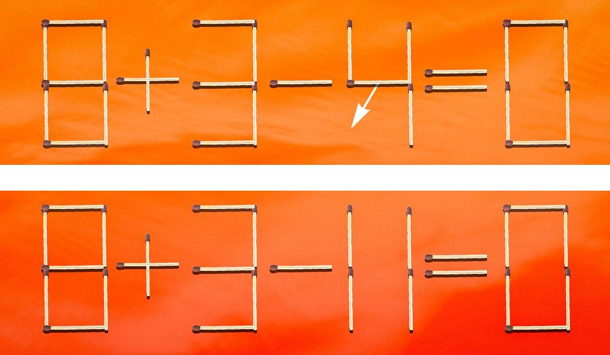 παζλ με σπίρτα