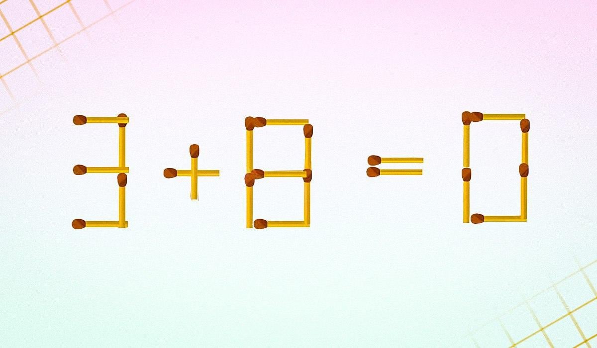 Πρέπει να αφαιρέσετε 2 αντιστοιχίες για να είναι σωστή η ισότητα: ένα τεστ IQ Πρέπει να αφαιρέσετε 2 αντιστοιχίες για να είναι σωστή η ισότητα: ένα τεστ IQ