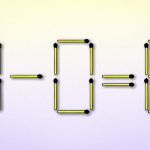 Πρέπει να μετακινήσετε 2 σπίρτα για να κάνετε την ισότητα σωστή: ένα γρήγορο τεστ IQ Πρέπει να μετακινήσετε 2 σπίρτα για να κάνετε την ισότητα