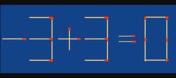 Παιδικό παζλ με σπίρτα που δεν μπορούν να λύσουν όλοι οι ενήλικες
